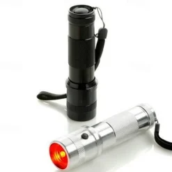 RGB LED Flashlight Color Changing Lamp Torch 10 Colors Light LED Flashlight Emergency Handheld Flashlight for Outdoor Camping