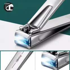 RIMEI Nail Scissors Set 15pcs Professional Nail Clipper Kit Manicure Set with Portable Leather Case, Stainless Steel Manicure and Pedicure Grooming Kit Nail Clipper Set