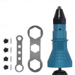 Rivet Gun Electric Drill Accessories Nuts Riveting Core Pulling Conversion Tool Joint Hardware