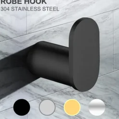 Robe Hook Cool / New Design Modern Stainless Steel 1PC - Bathroom / Hotel bath Single Wall Mounted