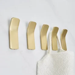 Robe Hook Creative Metal 5pcs Wall Mounted