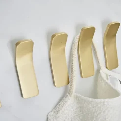 Robe Hook Creative Metal 5pcs Wall Mounted