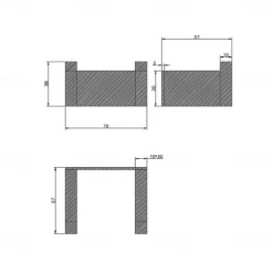 Robe Hook New Design / Self-adhesive / Creative Contemporary / Traditional Metal 1pc - Bathroom Wall Mounted