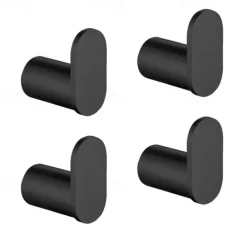 Robe Hook Wall Mounted SUS 304 Stainless Steel Clothes Towel Hooks for Bathroom Kitchen Garage Heavy Duty Stylish Hotel