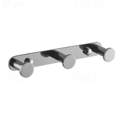 Robe Hooks New Design Contemporary Stainless Steel Material Bathroom Wall Mounted 3 or 4 or 5 or 6 Hooks Silvery 1pc