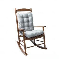 Rocking Chair Cushion Set Back Chair Cushion Indoor Outdoor Non-Slip Soft Thickened Patio Chaise Lounger Cushion Overstuffed Patio Chair Cushion