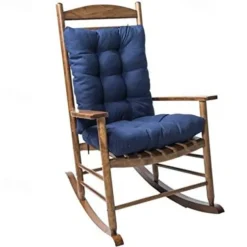 Rocking Chair Cushion Set Back Chair Cushion Indoor Outdoor Non-Slip Soft Thickened Patio Chaise Lounger Cushion Overstuffed Patio Chair Cushion