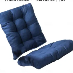 Rocking Chair Cushion Set Back Chair Cushion Indoor Outdoor Non-Slip Soft Thickened Patio Chaise Lounger Cushion Overstuffed Patio Chair Cushion