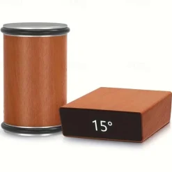 Rolling Knife Sharpener Kit - Easy to Use Knife Sharpening - Knife Sharpeners for Kitchen Knives. Sharpener with Industry Diamonds for Steel of Any Hardness, 15/20° Magnetic Angle Base