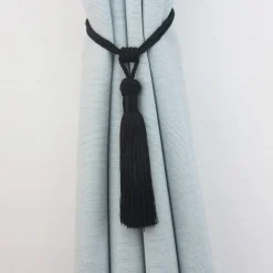 Rope Curtain Tassel Tie Backs Curtain Fringe Tiebacks Holdbacks Window Drapes Curtain Strap Buckle Holder Window Decorative Accessories