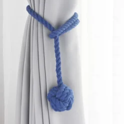 Rope Curtain Tassel Tie Backs Curtain Fringe Tiebacks Holdbacks Window Drapes Curtain Strap Buckle Holder Window Decorative Accessories