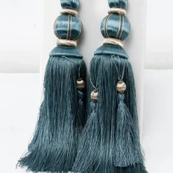 Rope Curtain Tassel Tie Backs Curtain Fringe Tiebacks Holdbacks Window Drapes Curtain Supplies Rope Room Accessories