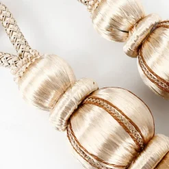 Rope Curtain Tassel Tie Backs Curtain Fringe Tiebacks Holdbacks Window Drapes Curtain Supplies Rope Room Accessories