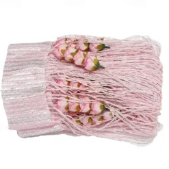 Rose Thread Door Curtain, 39x79 Inch Rose Thread Door Curtain, Privacy Door Frame Tassel Rose Thread Door Curtain For Home Decor Door Windows Valentine's Day