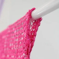 Rose Thread Door Curtain, 39x79 Inch Rose Thread Door Curtain, Privacy Door Frame Tassel Rose Thread Door Curtain For Home Decor Door Windows Valentine's Day