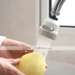 Rotatable Bathroom Kitchen Accessories Water Saver 3 Modes Water Tap Filter Faucet