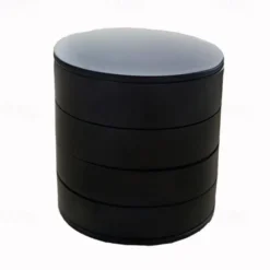 Rotating Jewelry Organizer, 1PC Rotating Multi-layer Desktop Storage Box, Hair Accessories Jewelry Makeup BoxNWith Lid, Dustproof Jewelry Box, Jewelry Storage Box