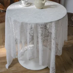 Round Tablecloths Elegant and Durable Table Covers Perfect for Dining and Kitchen Tables Ideal for Everyday Use or Special Occasions