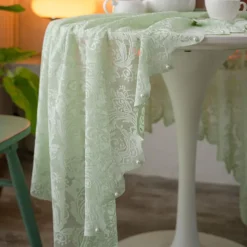 Round Tablecloths Elegant and Durable Table Covers Perfect for Dining and Kitchen Tables Ideal for Everyday Use or Special Occasions