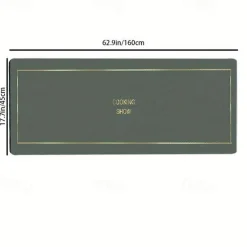 Rubber Backing Kitchen Floor Mat Non-slip Waterproof Oil-proof Kitchen Rugs Super Absorbent Quick Dry Bathroom Mats Washable Indoor Door Mat Home Decor Room Runner Rugs