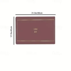 Rubber Backing Kitchen Floor Mat Non-slip Waterproof Oil-proof Kitchen Rugs Super Absorbent Quick Dry Bathroom Mats Washable Indoor Door Mat Home Decor Room Runner Rugs