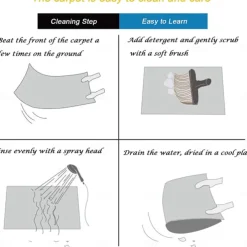 Rug Runner Colour Stripe Floor Mat Door Mat Hallway Carpets Area Rugs Washable for Bedroom Living Room Kitchen Bathroom Anti-Slip Floor Mats Wood lines