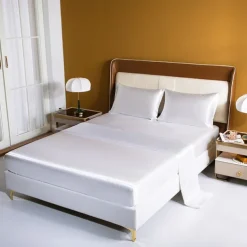 Satin Ice Silk Four-piece Set European American Sheets, Mattress Covers, Pillowcases Bedding