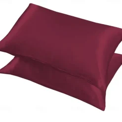 Satin Imitation Silk Pillowcases