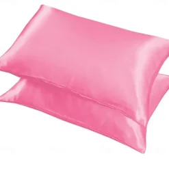 Satin Imitation Silk Pillowcases
