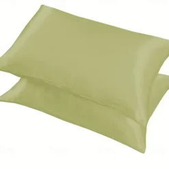 Satin Imitation Silk Pillowcases