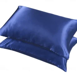 Satin Imitation Silk Pillowcases