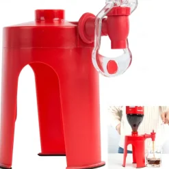 Saver Dispenser, Upside Down Beverage Dispenser for Home & Party Use, Drink Dispenser for Carbonated Drinks like Coca-Cola & Sprite, Mini Party Drink Tool