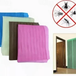 Screen Door Mesh Screen Door Simple Beautiful Screen Window Door Hands Free Magnetic Door Screen Automatic Closing Summer Curtain Net