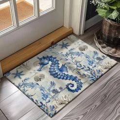 Sea Turtle Doormat Kitchen Mat Floor Mat Non-Slip Area Rug Oil Proof Rug Indoor Outdoor Mat Bedroom Decor Bathroom Mat Entrance Rug