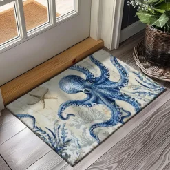 Sea Turtle Doormat Kitchen Mat Floor Mat Non-Slip Area Rug Oil Proof Rug Indoor Outdoor Mat Bedroom Decor Bathroom Mat Entrance Rug
