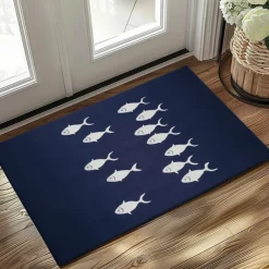 Sea Turtle Doormat Kitchen Mat Floor Mat Non-Slip Area Rug Oil Proof Rug Indoor Outdoor Mat Bedroom Decor Bathroom Mat Entrance Rug