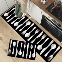 Seasoning Kitchen Mat Non-Slip Oil Proof Rug Indoor Outdoor Mat Bedroom Decor Bathroom Mat Entrance Rug Door Mat