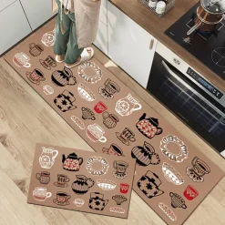 Seasoning Kitchen Mat Non-Slip Oil Proof Rug Indoor Outdoor Mat Bedroom Decor Bathroom Mat Entrance Rug Door Mat