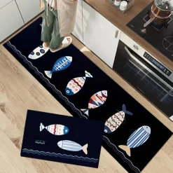 Seasoning Kitchen Mat Non-Slip Oil Proof Rug Indoor Outdoor Mat Bedroom Decor Bathroom Mat Entrance Rug Door Mat