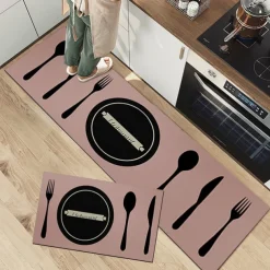 Seasoning Kitchen Mat Non-Slip Oil Proof Rug Indoor Outdoor Mat Bedroom Decor Bathroom Mat Entrance Rug Door Mat