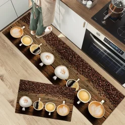 Seasoning Kitchen Mat Non-Slip Oil Proof Rug Indoor Outdoor Mat Bedroom Decor Bathroom Mat Entrance Rug Door Mat