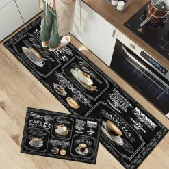 Seasoning Kitchen Mat Non-Slip Oil Proof Rug Indoor Outdoor Mat Bedroom Decor Bathroom Mat Entrance Rug Door Mat