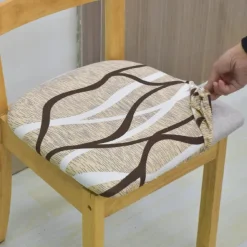 Seat Covers for Dining Room Stretch Boho Chair Slipcover Seat Covers Removable Washable Chair Protector Cushion Slipcovers for Dining, Office