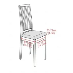 Seat Covers for Dining Room Stretch Boho Chair Slipcover Seat Covers Removable Washable Chair Protector Cushion Slipcovers for Dining, Office