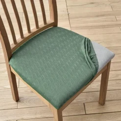 Seat Covers for Dining Room Burgundy Stretch Chair Seat Slipcover Elastic Black Chair Protector For Dinning Party Hotel Wedding Soft Removable Washable