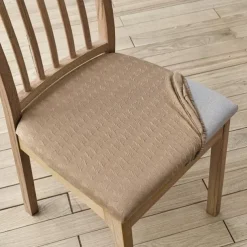 Seat Covers for Dining Room Burgundy Stretch Chair Seat Slipcover Elastic Black Chair Protector For Dinning Party Hotel Wedding Soft Removable Washable