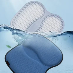 Seat Cushions Office Chair Pad,car Gel Seat Cushion for Back Pain Relief, Long Sitting for Computer Desk, Wheelchair with Non-Slip Cover