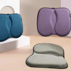 Seat Cushions Office Chair Pad,car Gel Seat Cushion for Back Pain Relief, Long Sitting for Computer Desk, Wheelchair with Non-Slip Cover