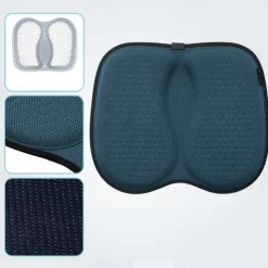 Seat Cushions Office Chair Pad,car Gel Seat Cushion for Back Pain Relief, Long Sitting for Computer Desk, Wheelchair with Non-Slip Cover