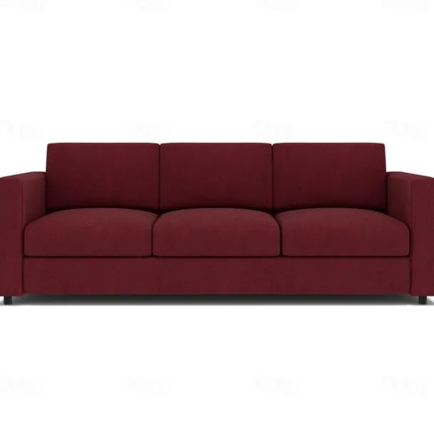 3-Seat Sofa Cover 100% Cotton Solid Color Quilted Slipcovers VIMcover LITB PRIME cover